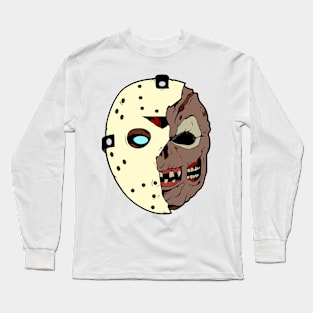 Jason Voorhees Broken Mask Long Sleeve T-Shirt